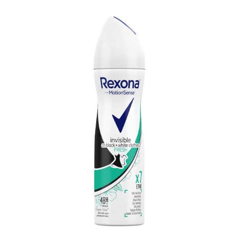 Rexona İnvisible On Black White Clothes Fresh 48H 150 ml