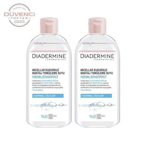 Diadermine Micellar Kusursuz Makyaj Temizleme Suyu Nemlendirici 400 ml x 2 Adet