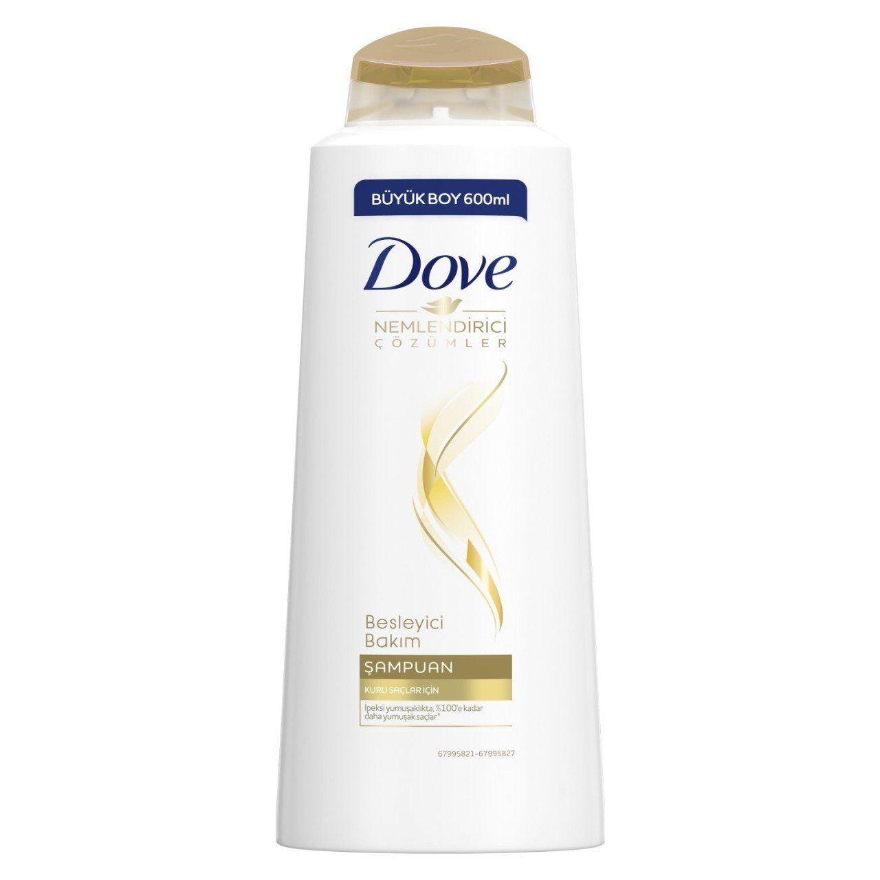 Dove Nemlendirici & Besleyici Bakım Şampuanı 600 ml