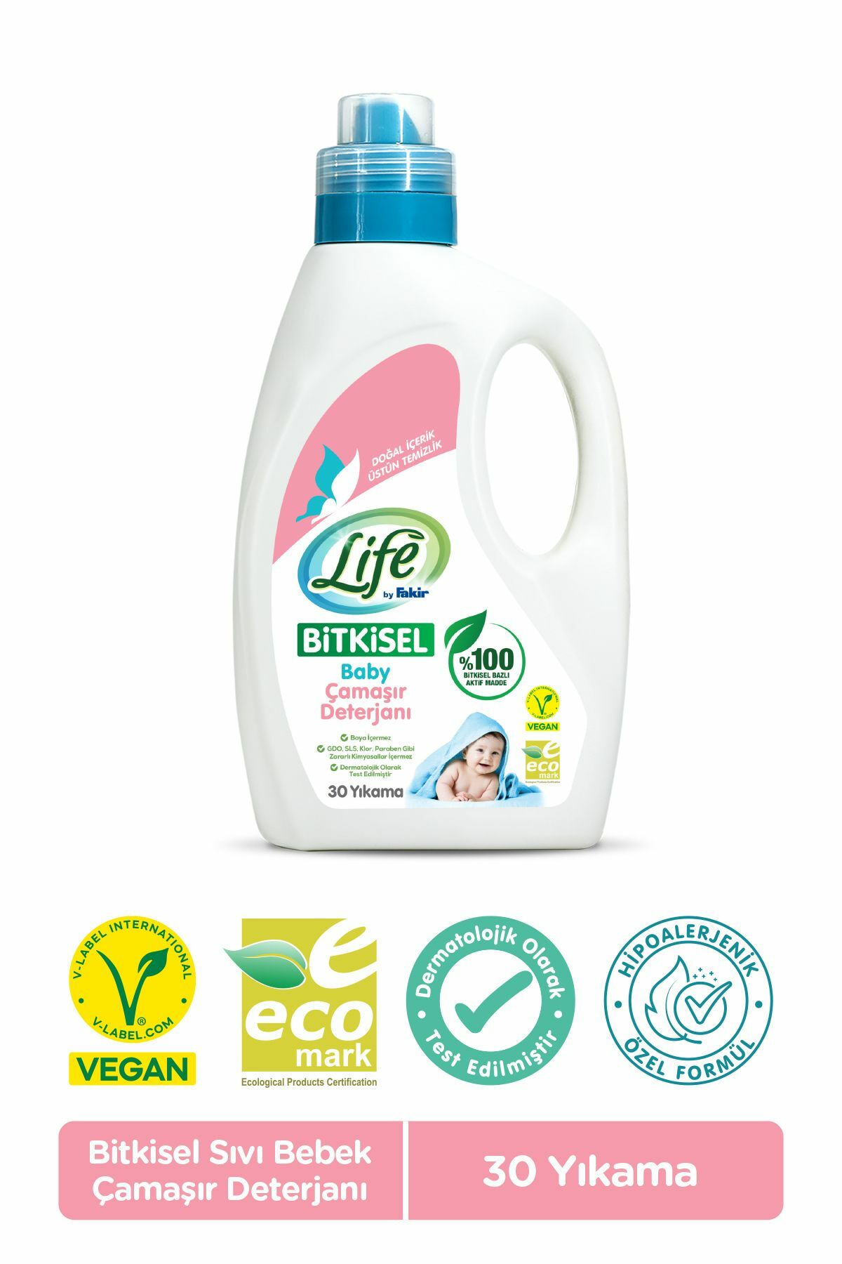 Life By Fakir Baby Sıvı Çamaşır Deterjanı 1500 ml