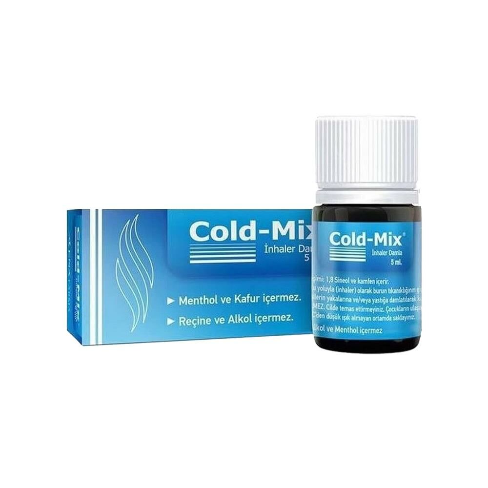 Cold-Mix İnhaler Damla 5 ml (Mavi)