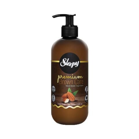 Sleepy Premium Brown Care Sıvı Sabun Badem 500 ml