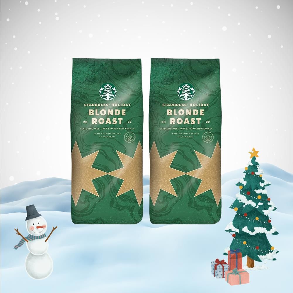 Starbucks Yılbaşı Paketi Christmas Blonde Roast 250 gr x 2