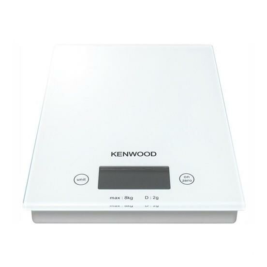 Kenwood DS401 Mutfak Tartısı - Beyaz