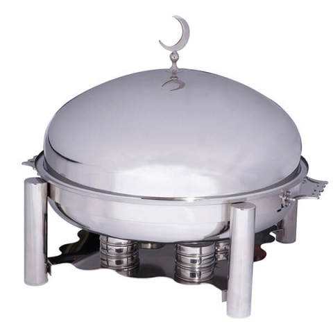 Öztiryakiler Chafing Dish, Yuvarlak 60 cm Kapak, Ortadoğu Model