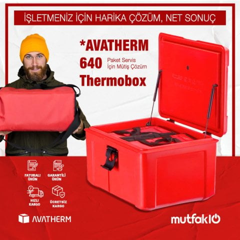 Avatherm 640 Thermobox Motor Çantası