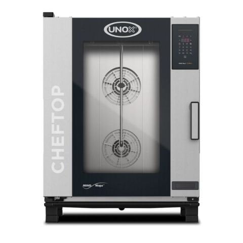 Unox Cheftop Zero Konveksiyonlu Fırın 10 Tepsili GN 1/1 Elektrikli XEVC-1011-EZRM