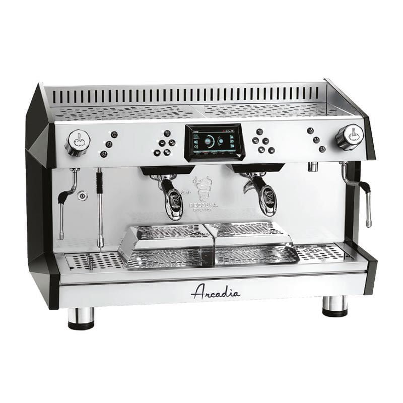 Bezzera ARCADIA DE Tam Otomatik Espresso Kahve Makinesi, Yüksek şase 2 Gruplu