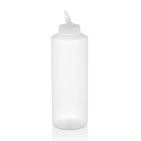 GastroPlast GPS-1000 Ayarlı Uçlu Fişek Sosluk 1000 ml Şeffaf