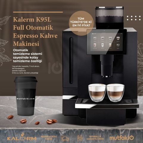 Öztiryakiler K95L Süper Otomatik Espresso Kahve Makinesi