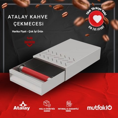 ATALAY AKC-01 Kahve Çekmecesi