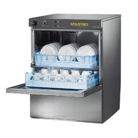 NDustrio 500 Tabak Tezgah Altı Bulaşık Makinesi, Drenaj Pompalı 50x50 Cm