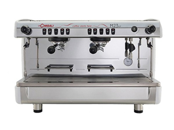 La Cimbali M23 UP DT/2 TC 2 Gruplu Tam Otomatik Espresso Kahve Makinesi Tall Cup Yüksek Kaşık Beyaz