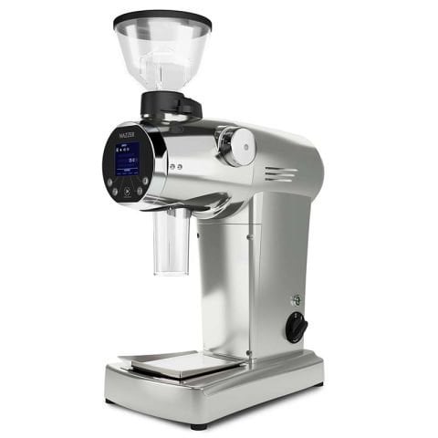 Mazzer ZM Electronic Espresso Kahve Değirmeni, Gümüş