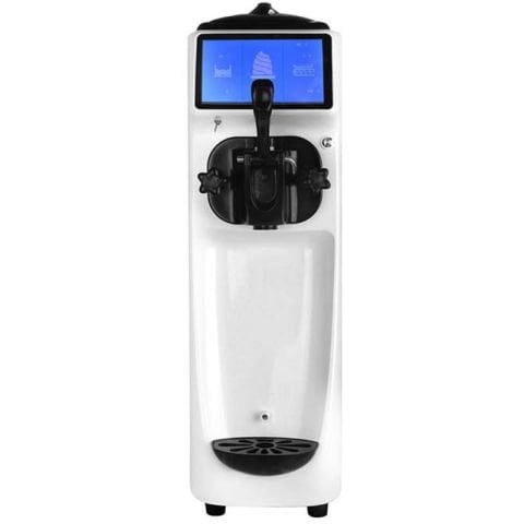 Şenox GGM SEMG-16K Tek Gruplu Soft Dondurma Makinesi, Beyaz