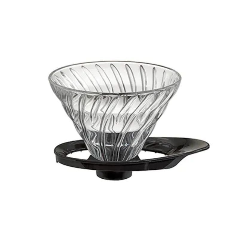 Hario V60 02 Cam Dripper, Siyah