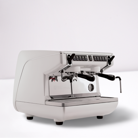 Nuova Simonelli Appia Life Compact Tam Otomatik Espresso Kahve Makinesi, Tall Cup, 2 Gruplu, Beyaz