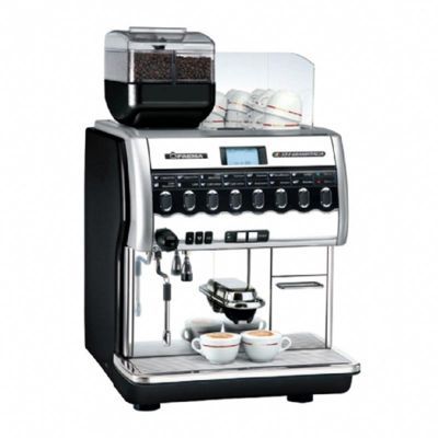 Faema  Süper Otomatik Espresso Kahve Makinesi, Saatte 260 Fincan Kahve Kapasiteli   Granditalia MilkPs X54