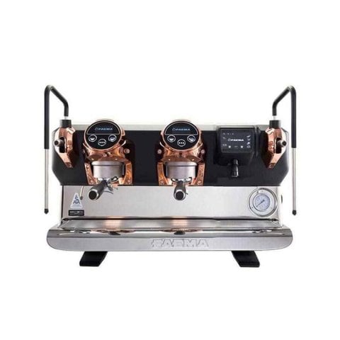 Faema E71 E Espresso Kahve Makinesi, Full Otomatik, 2 Gruplu, Siyah Bakır