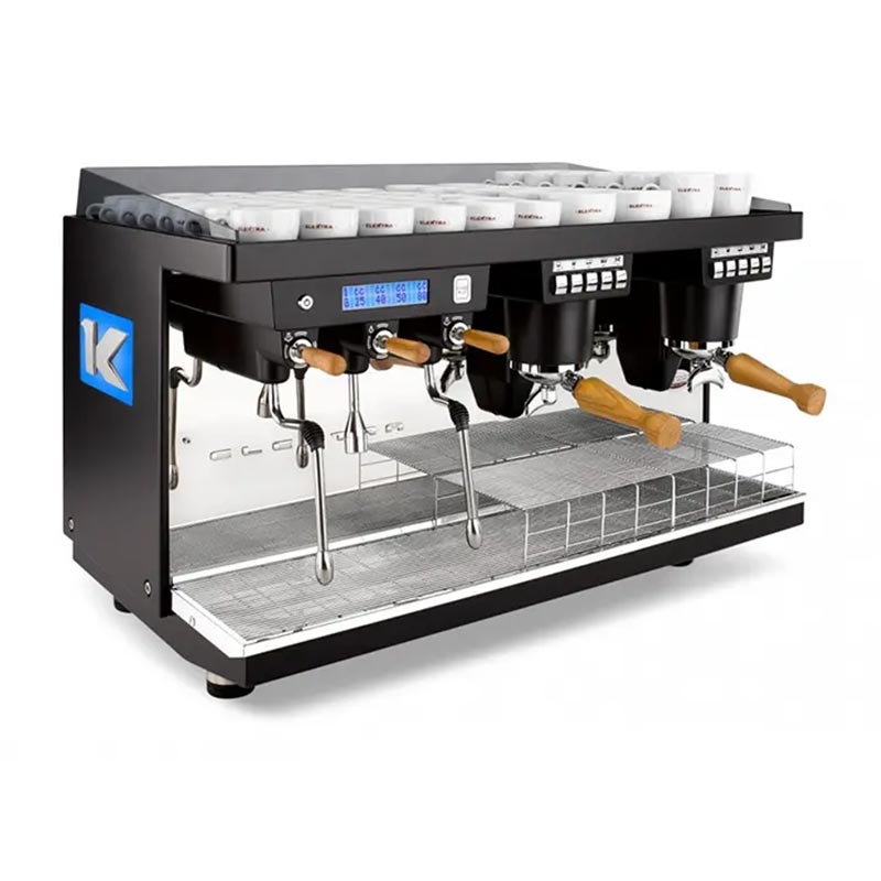 Elektra K-UP 2B Tam Otomatik Espresso Kahve Makinesi 2 Gruplu Siyah