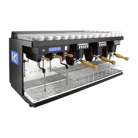 Elektra K-UP 3B Tam Otomatik Espresso Kahve Makinesi 3 Gruplu Siyah