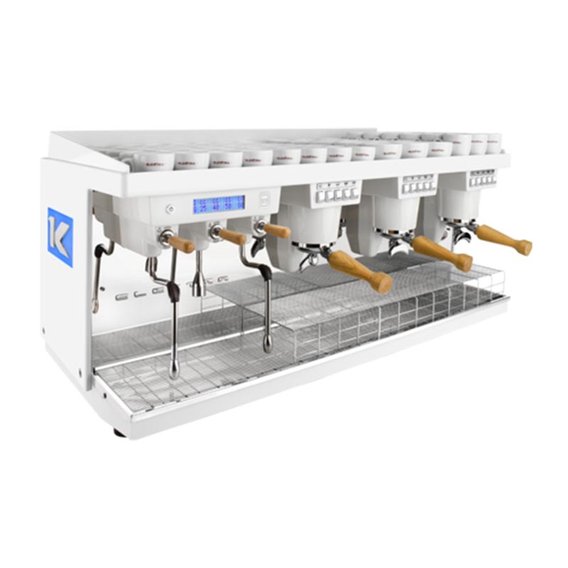 Elektra K-UP 3W Tam Otomatik Espresso Kahve Makinesi 3 Gruplu Beyaz