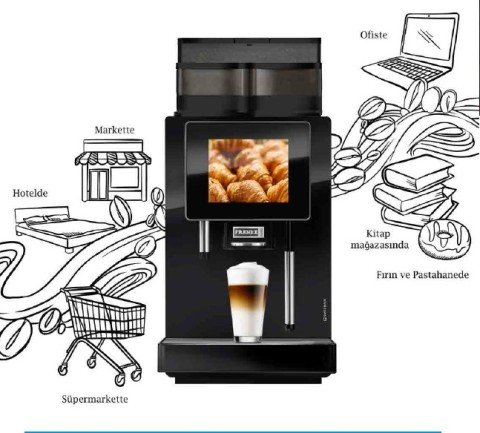FRANKE A400 Süper Otomatik Kahve Makinesi