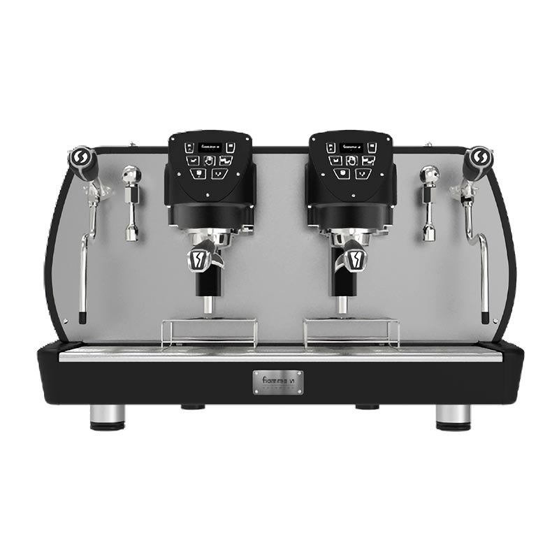 Fiamma Astrolab 2 Gruplu Tall Cup Espresso Kahve Makinesi, Siyah