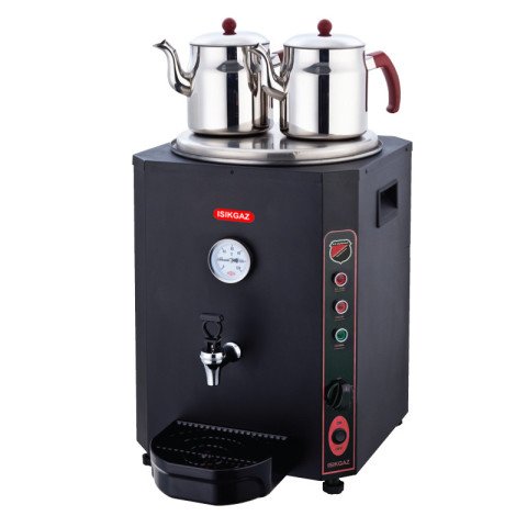 Silverinox Elit Çay Makinesi Siyah 23 LT
