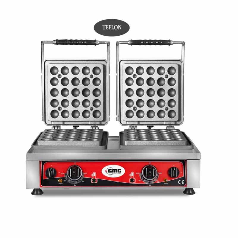 GMG KGW 27 D Mini Top Waffle Makinesi, Çift Kapaklı