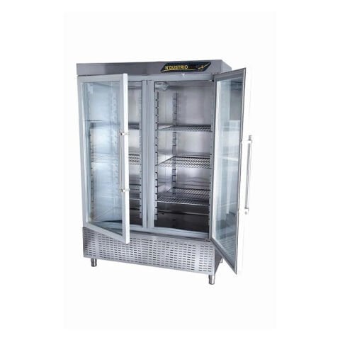NDustrio 2 Cam Kapılı Dik Tip Snack Buzdolabı, CPS-202-GD