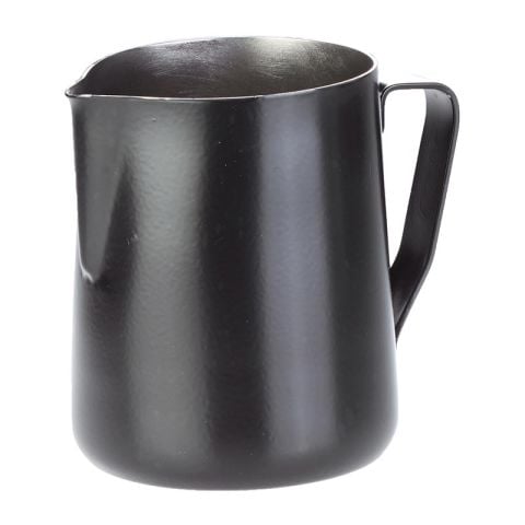 Biradlı GRV-041 Süt Potu Pitcher, 1 L, Siyah