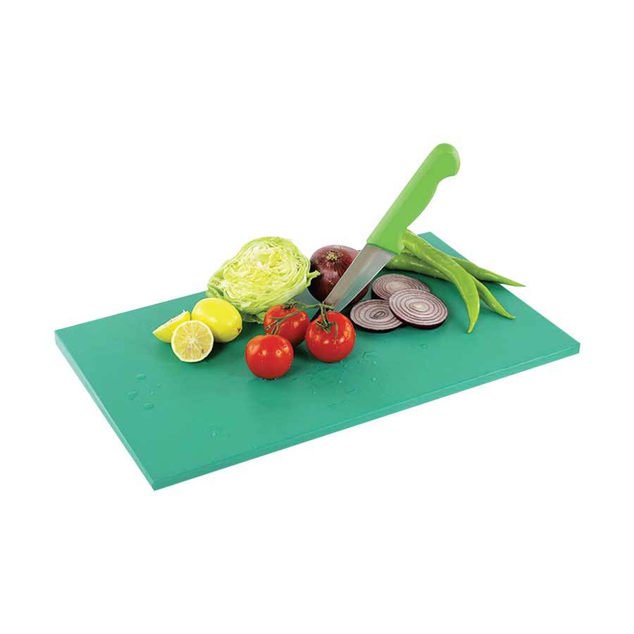 Yelkar Plastic Polyethylene Chopping Board (Green)