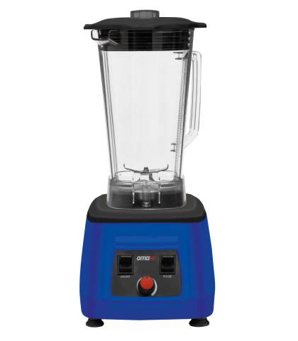 Omake Bar Blender, Manuel, Mavi, 3 Litre