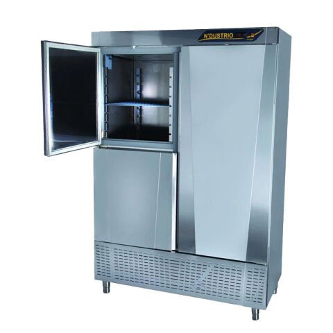 NDustrio 1 Tam 2 Yarım Kapılı Üstten Motorlu Dik Tip Gastronorm Buzdolabı, CPG-203-UC