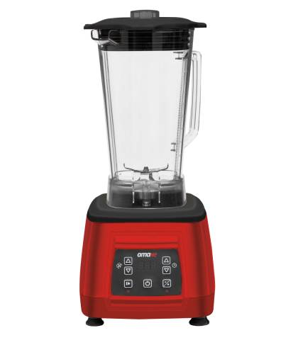 Omake Bar Blender, Dijital, Kırmızı, 3 Litre