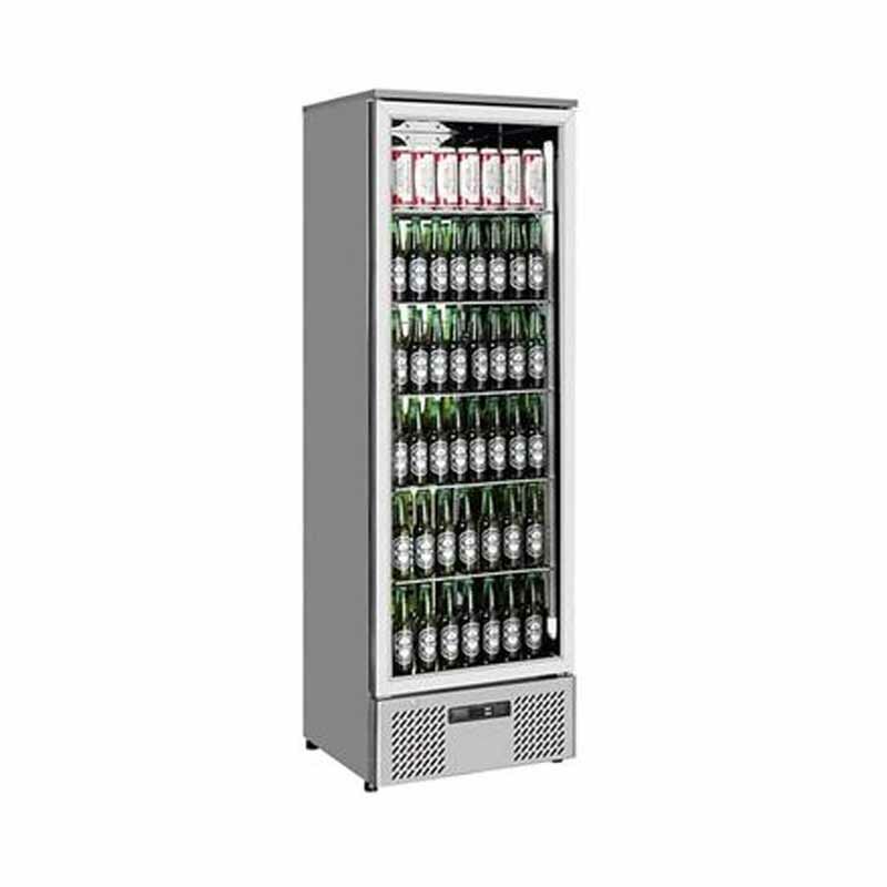 Gtech SC-293F Bar Arkası Şişe Soğutucu Dolap, Dik Tip, Tek Kapılı, 293 L, Inox