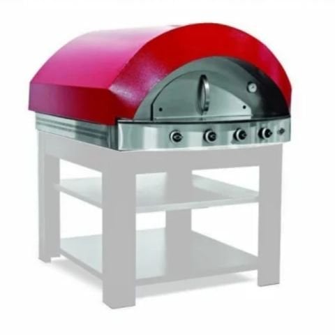 Empero PLF.PLS.D3-K Pizza Ve Pide Fırını Gazlı Kırmızı 106x103x80 Cm