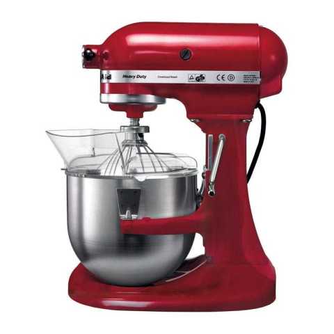 KitchenAid  Heavy Duty Profesyonel Stand Mikser, 4.8 L, Kırmızı