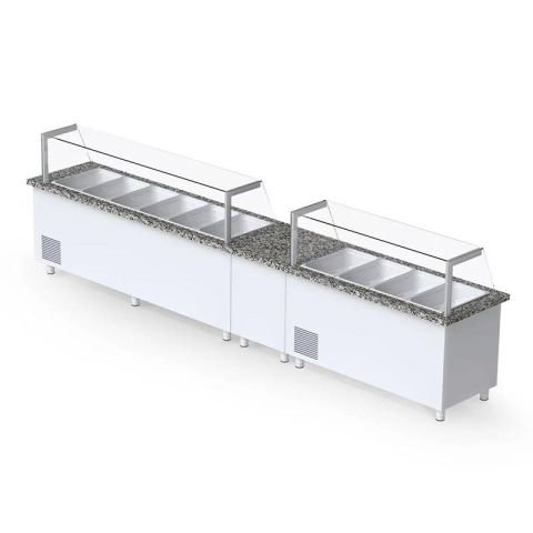 İceinox KTH F 330 CR 2 Kapılı Servis Buzdolabı 430 K 150x80x132 Cm 330 L