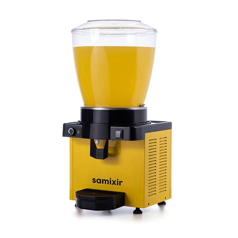 Samixir M22 Panaromik Analog Soğuk İçecek Dispenseri, 22 L, Sarı