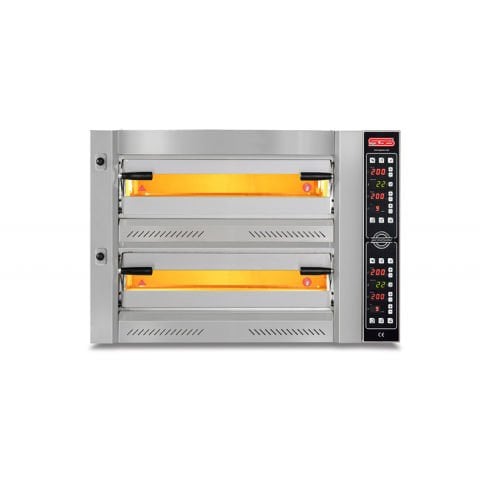 SGS PZ 75105 DE Ø 34 Cm 6+6 Tava Kapasiteli Pizza Fırını