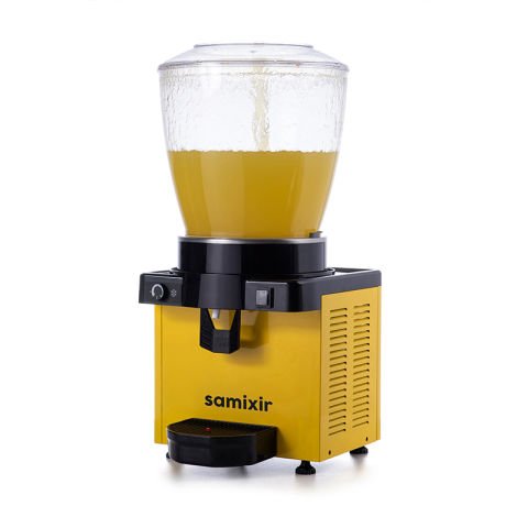 Samixir S22 Panaromik Analog Soğuk İçecek Dispenseri, 22 L, Sarı