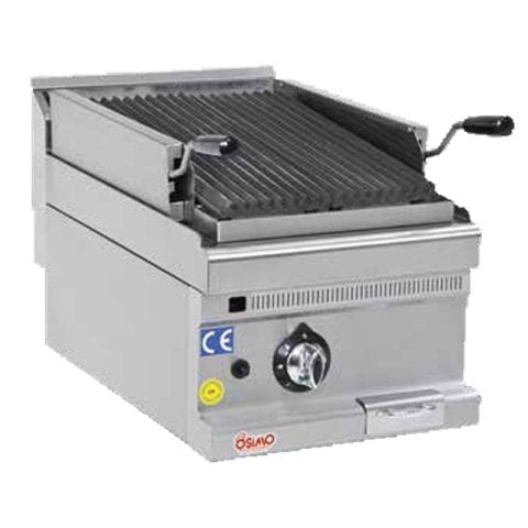 Osimo Gazlı Lavataş Grill Izgara, 40 Cm, 7 kW