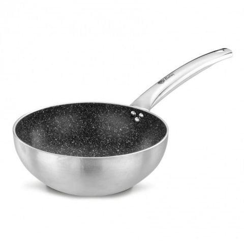 Ulutaş Elit Wok Tava İçi Granit 28 cm