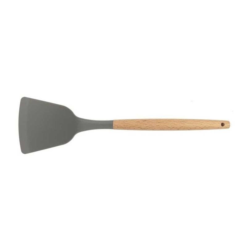 Epinox ASP-12 Ahşap Sap Silikon Servis Spatulası 31.5 cm