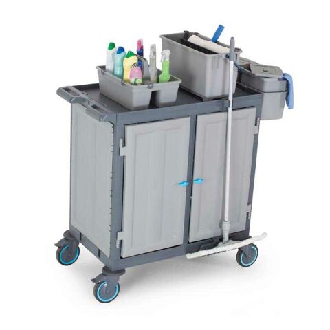 Fantom Procart 421 Floor Trolley with Cabinet and Accessory Set