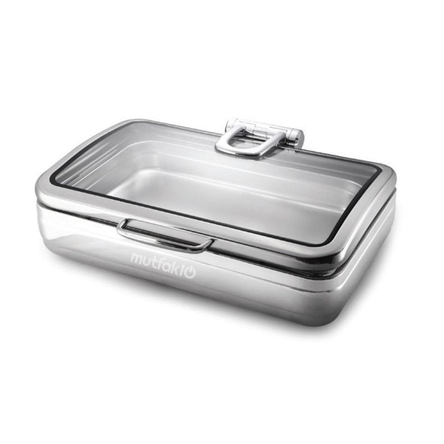 Öztiryakiler Chafing Dish GN 1/1 Cam Kapak