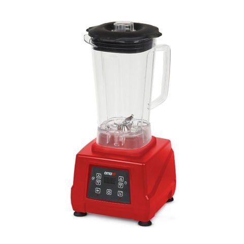 Omake BLE11 E15 Buz Kırıcı Bar Blender Dijital 3 L Kırmızı