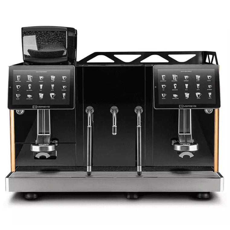 EVERSYS ENIGMA CLASSIC E’4MS - 2 Grup Süper Otomatik Espresso Makinesi (Otomatik Süt Sistemli + Buhar Kollu + Sıcak Su Musluğu